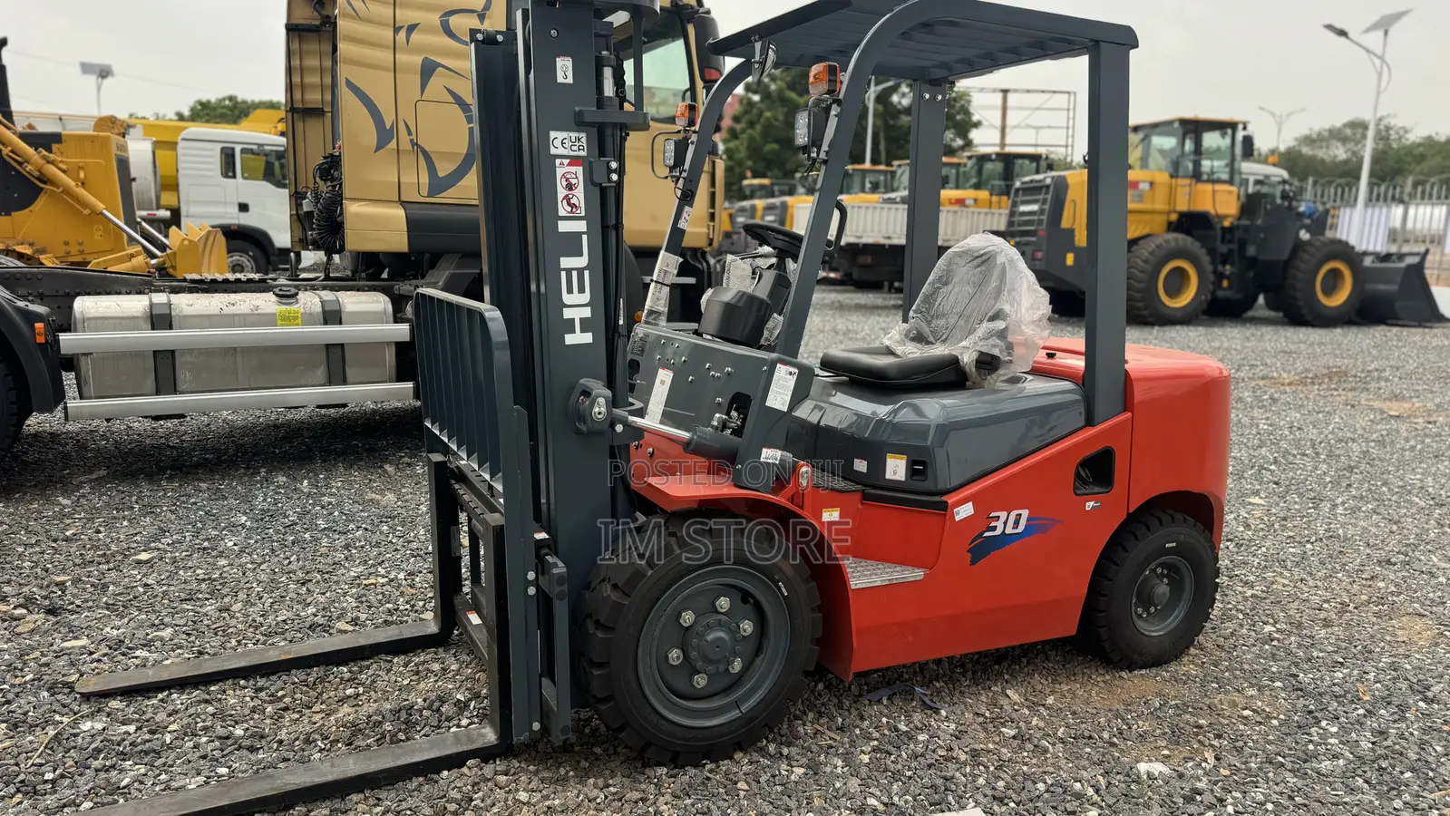 3-Ton Heli Forklift – Strong, Reliable Work-Ready