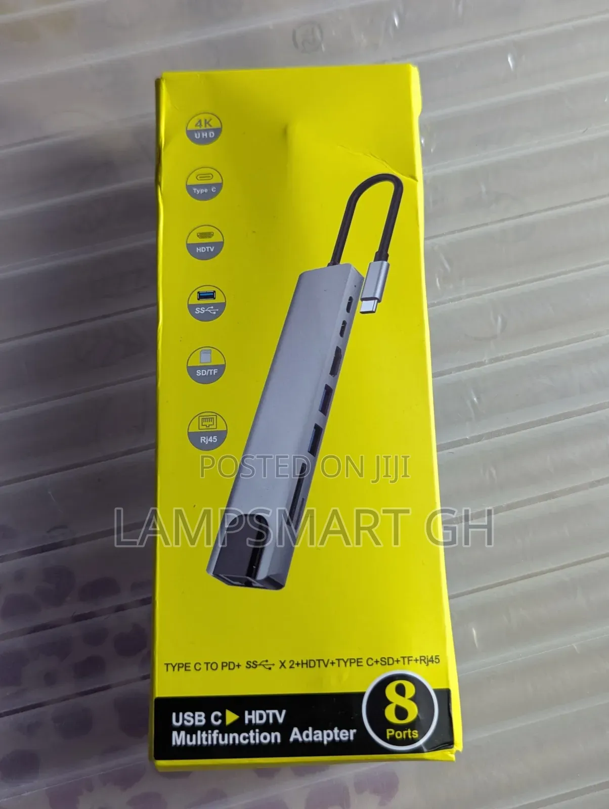 Brand New Type-c 8-in-1 Multi-functional