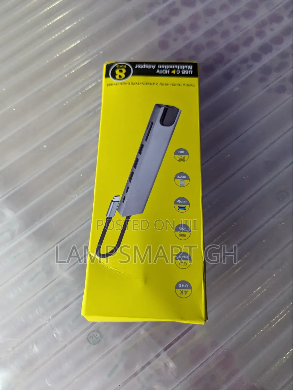 Brand New Type-c 8-in-1 Multi-functional
