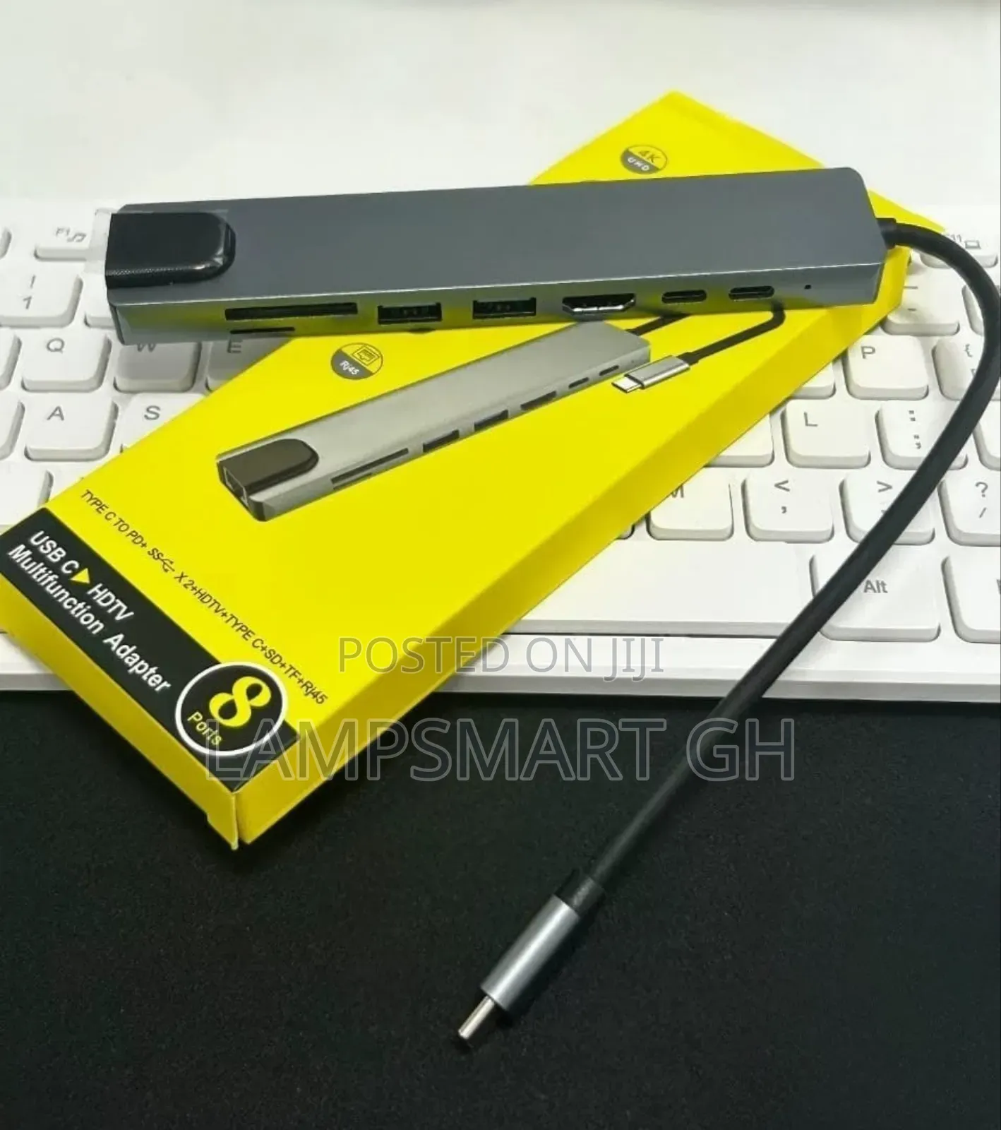 Brand New Type-c 8-in-1 Multi-functional