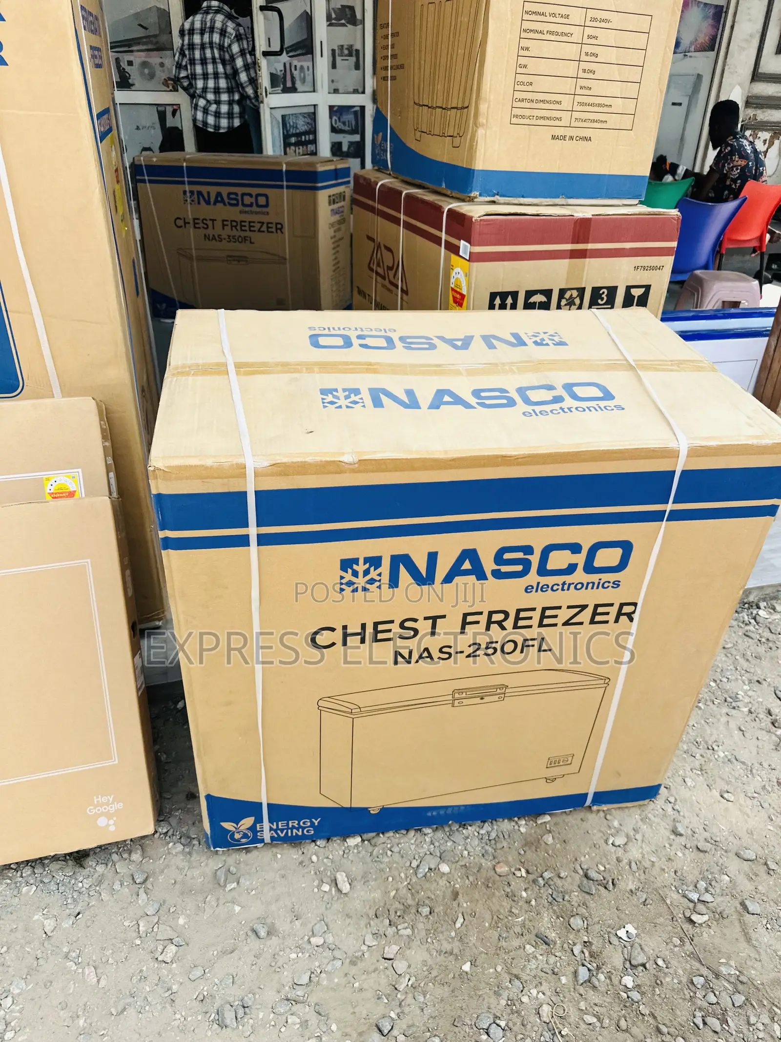 Highly Recommended Chest Freezer Single Door Nas-250fl