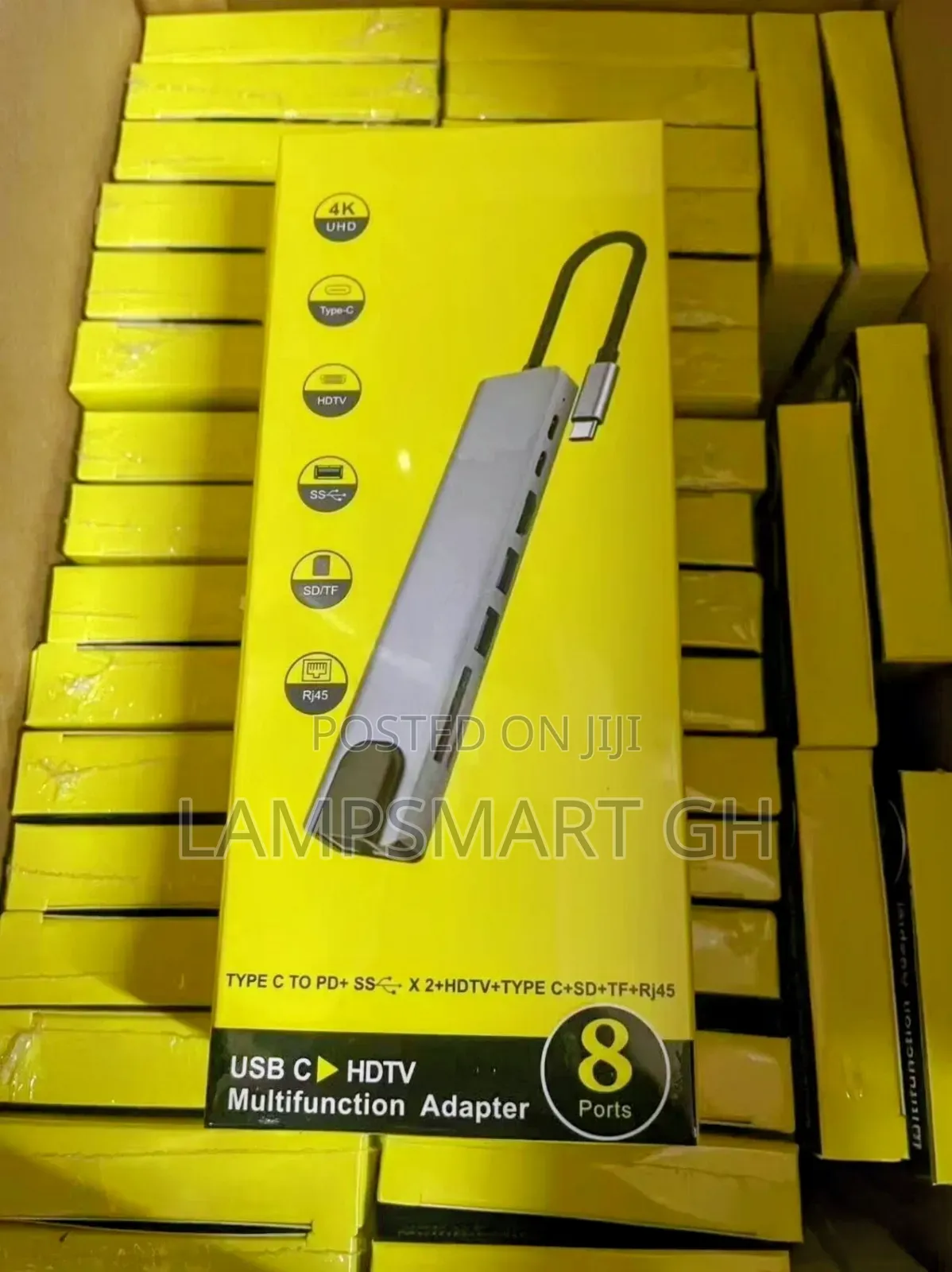 Brand New Type-c 8-in-1 Multi-functional