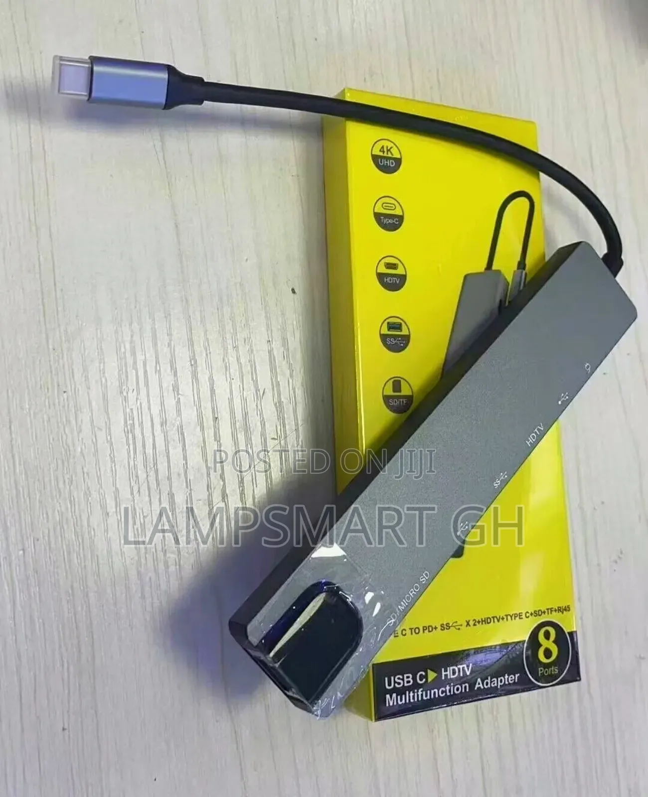 Brand New Type-c 8-in-1 Multi-functional