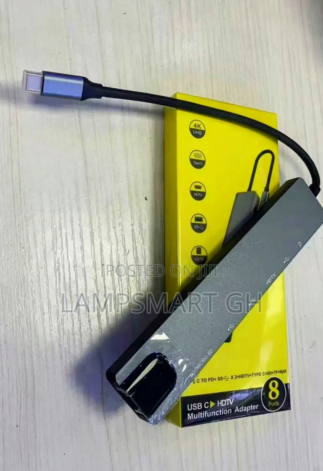 Brand New Type-c 8-in-1 Multi-functional