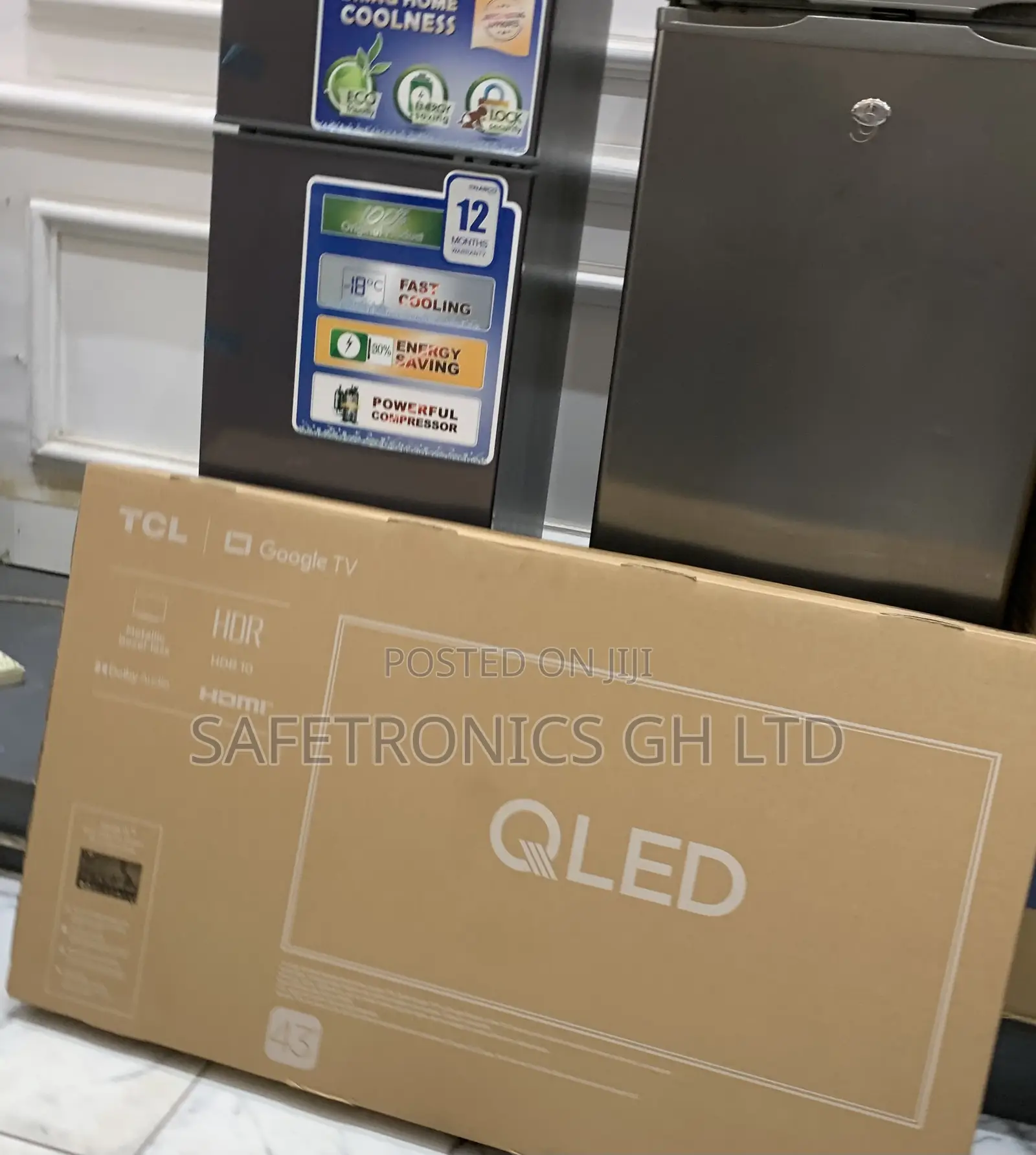 Excellent TCL Full Hd 43 Inch 43s5k Qled Electric Framelesa Tv