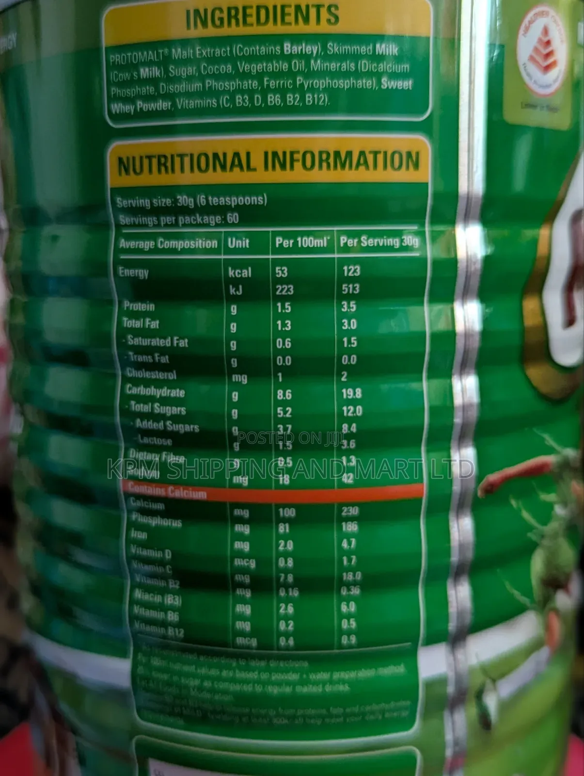 Nestle Milo Powder(Usa 1.8kg)