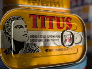 Titus Sardine in Soybean Oil and Chili Pepper (Usa 125g(