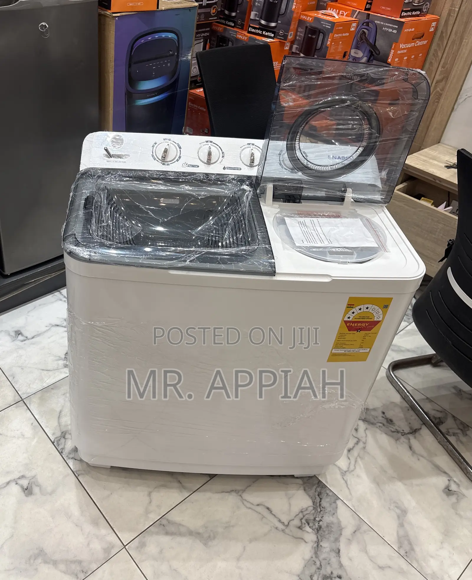 Super Quality Nasco 11kg Twij Tub Electric Washing Machine 