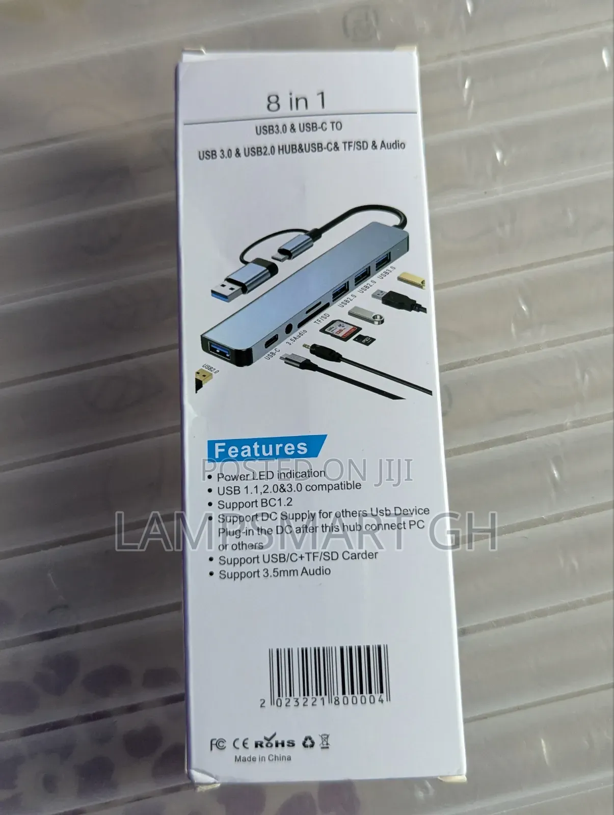 Support Bc1.2 Type-C 8-in-1