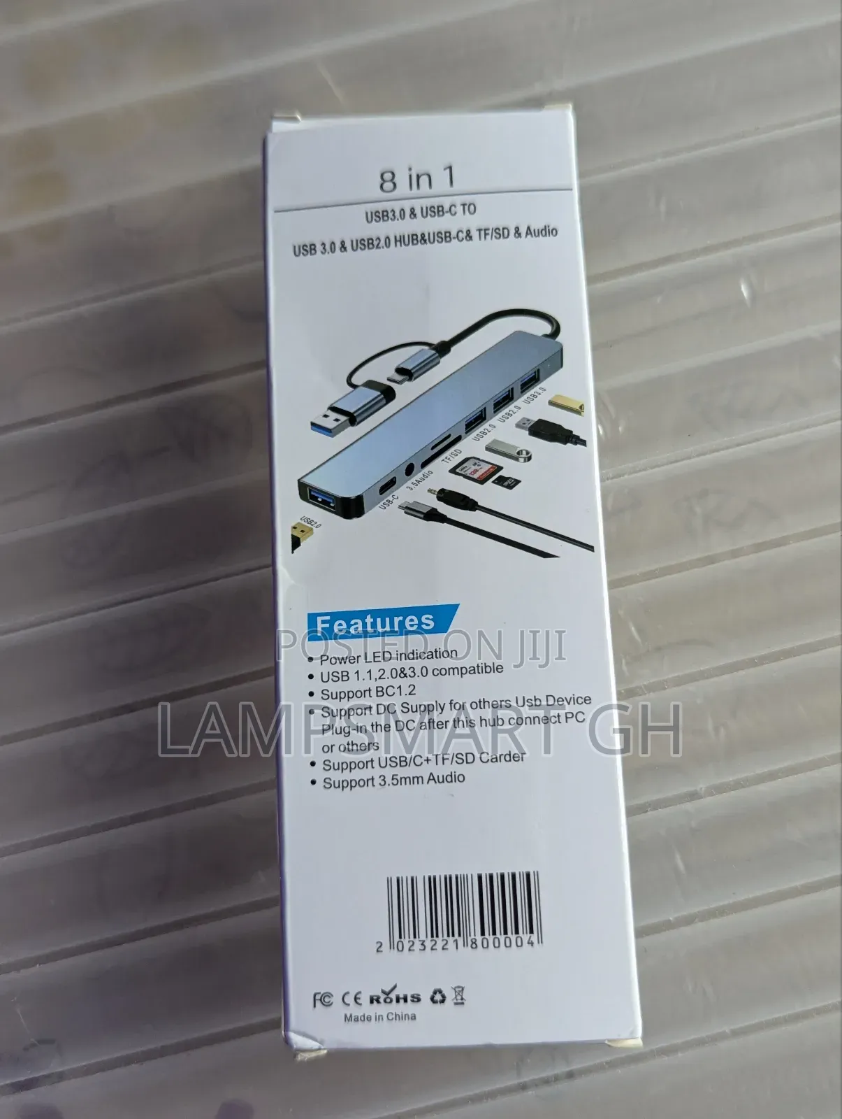 Support Bc1.2 Type-C 8-in-1