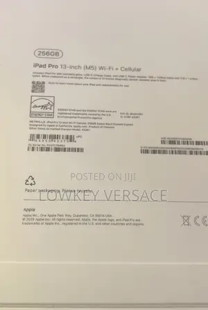 New Apple iPad Pro 13 (2025) 256 GB Gray