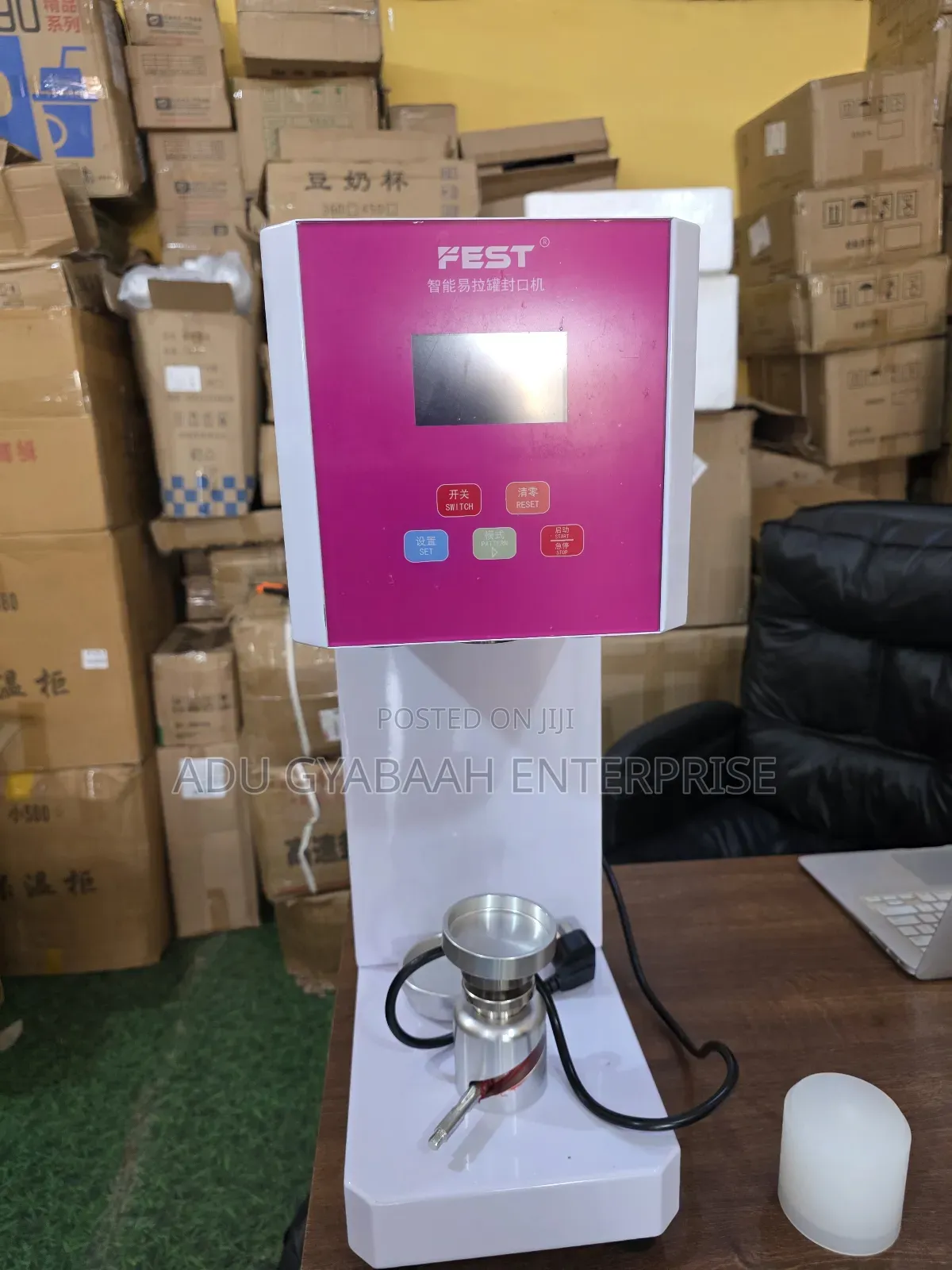 Intelligent Semi-automatic Can Sealing Machine