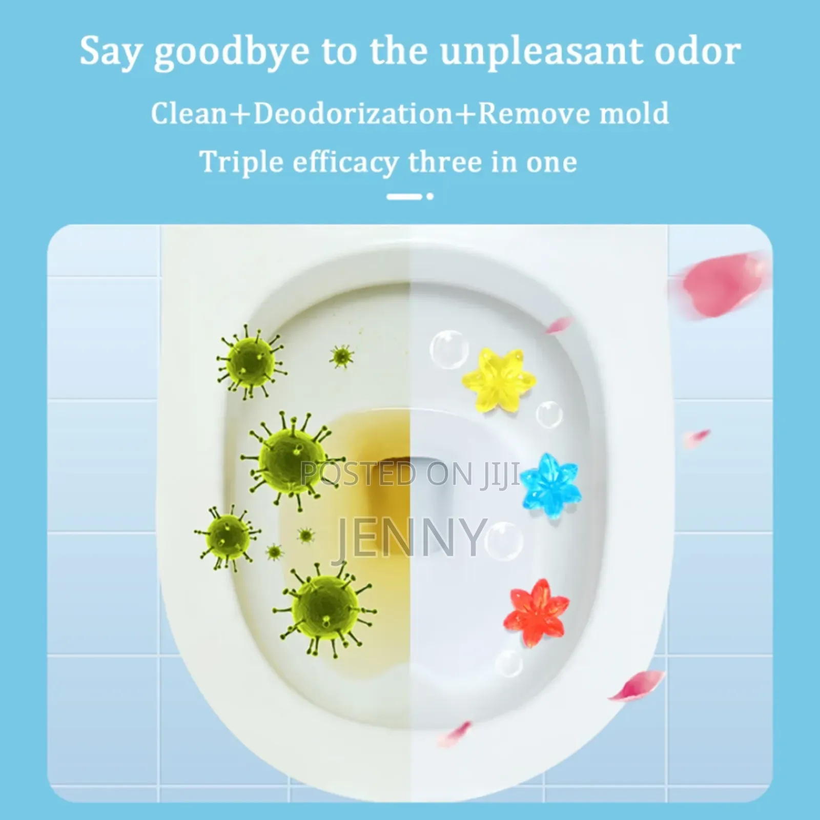 Toilet Stamp Gel Cleaner