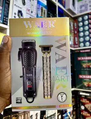 Waer Professional Cordless Hair Clipper Set