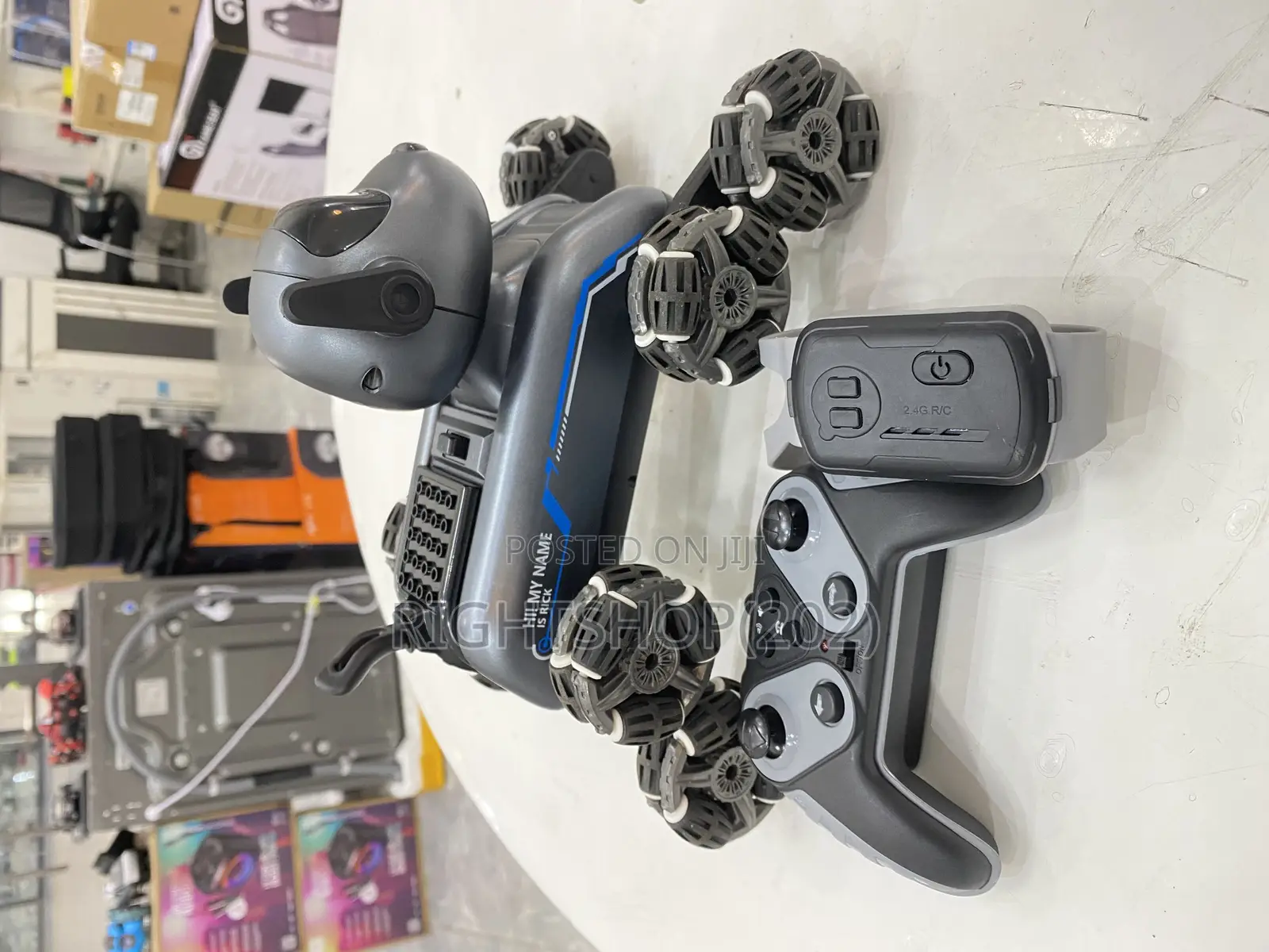Eight Rounds Stunt Mechanical Dog