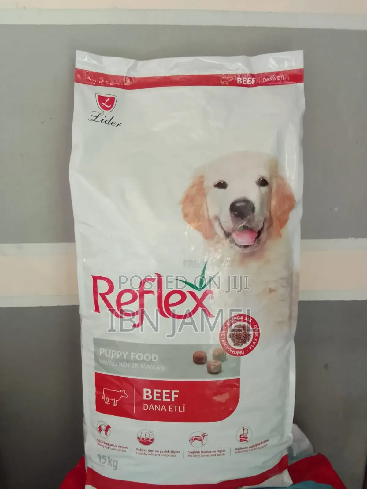Reflex Puppy Dog Food.