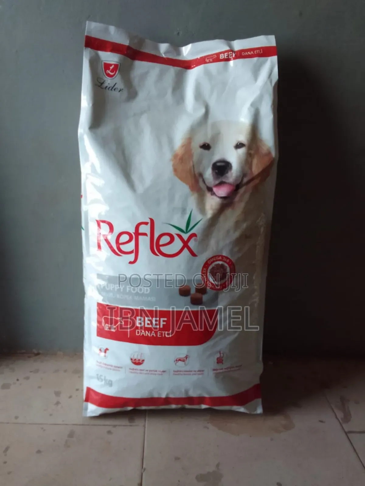 Reflex Puppy Dog Food.