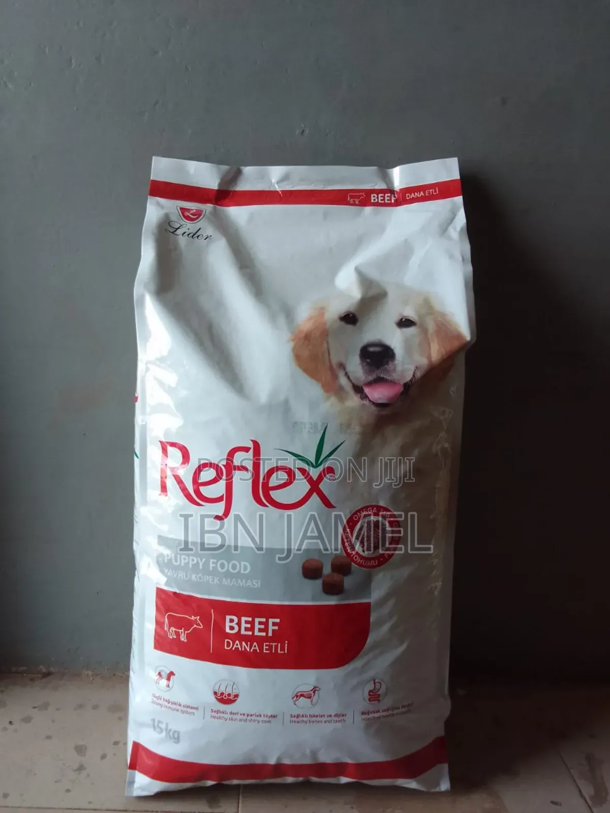 Reflex Puppy Dog Food.