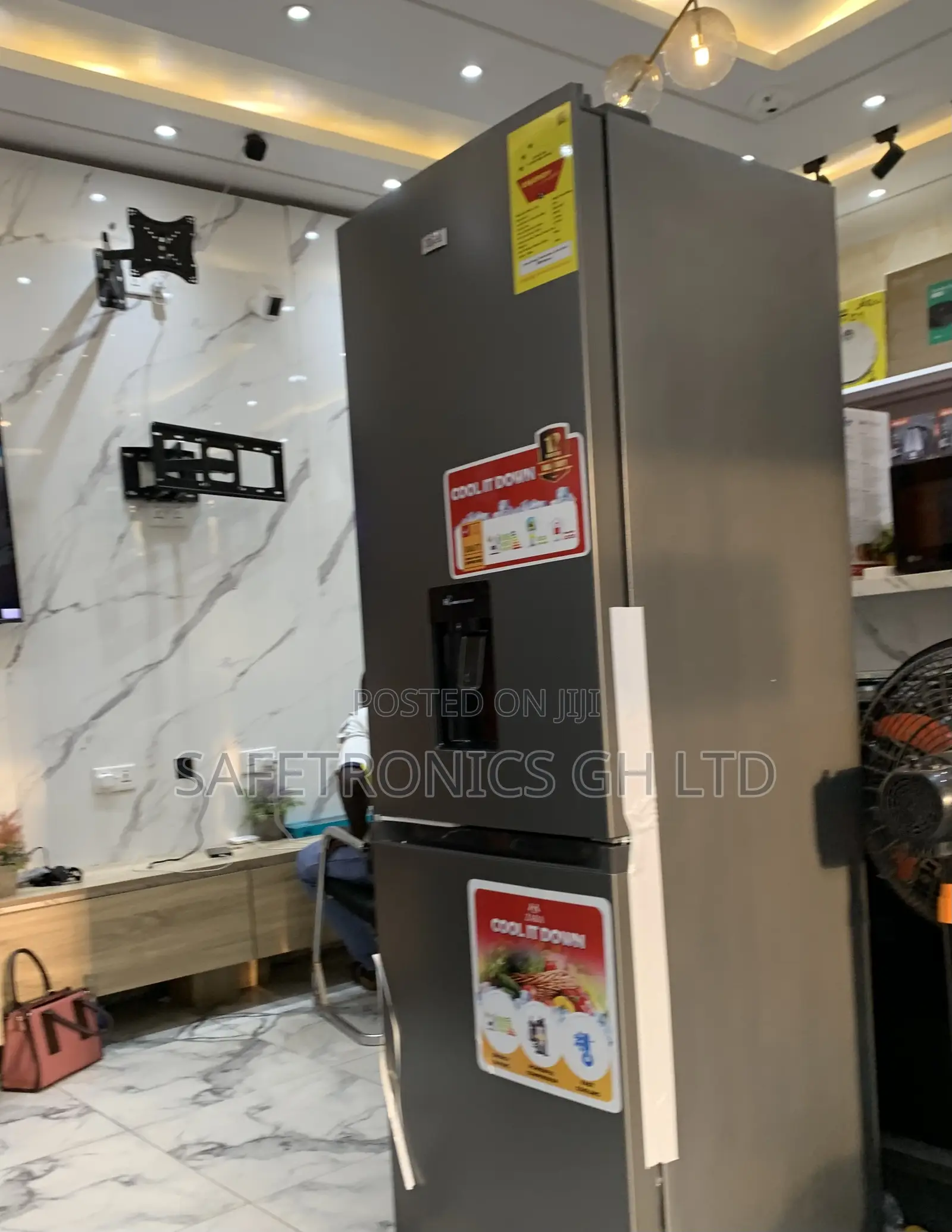 Exclusive New 300l Zara-40bfwd Bottom Mount 2 Doors Fridge