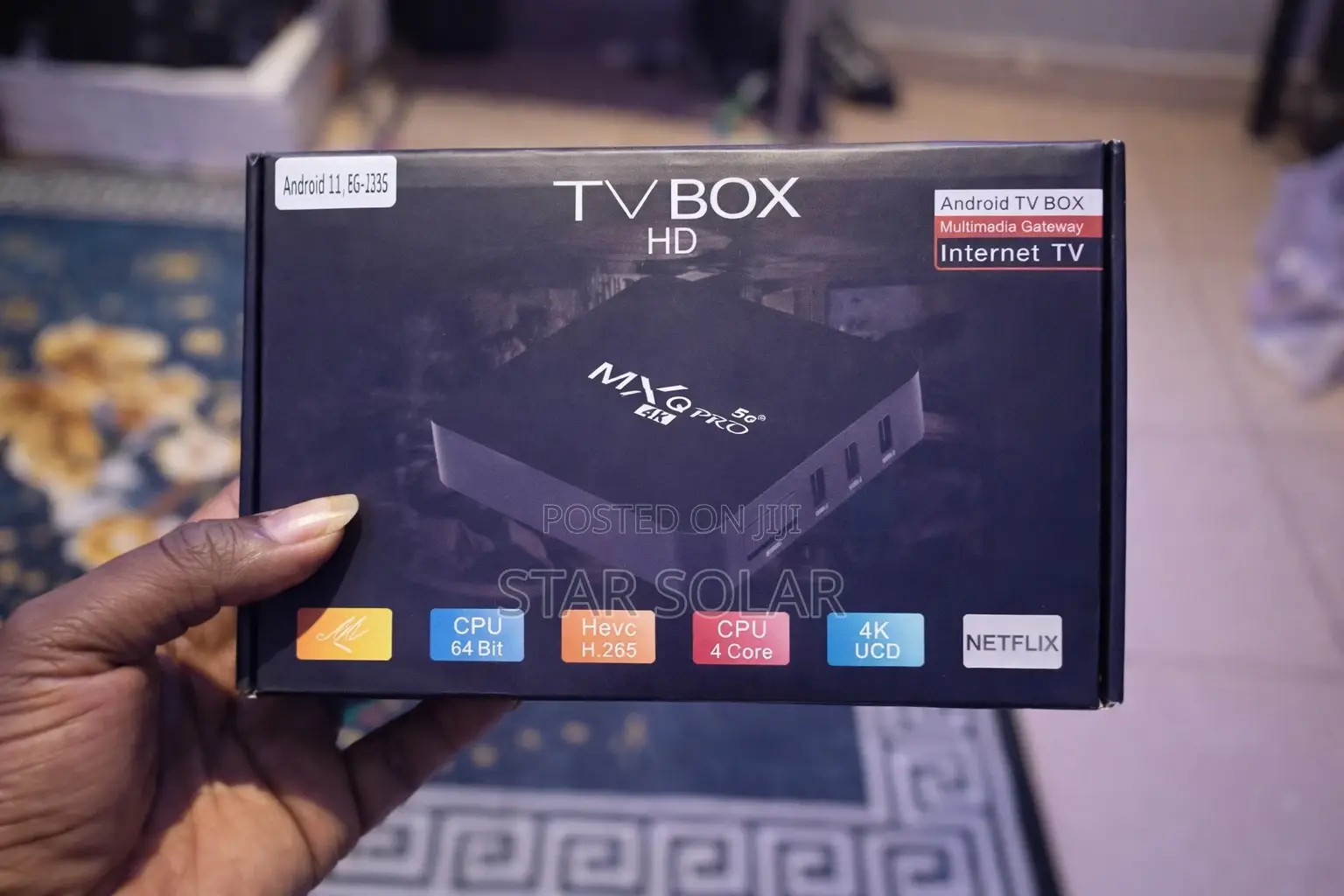 MXQ Pro 5g Tv Box, Fast Wi-Fi, 128gb Rom 8gb Ram