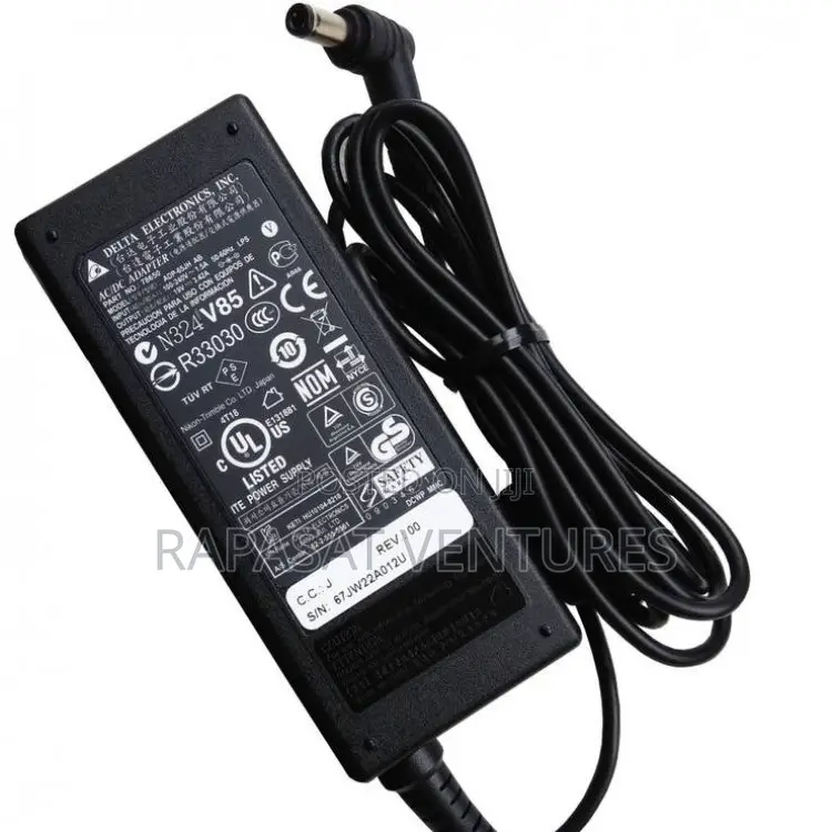 Asus 19v 3.42a Round Pin Adapter