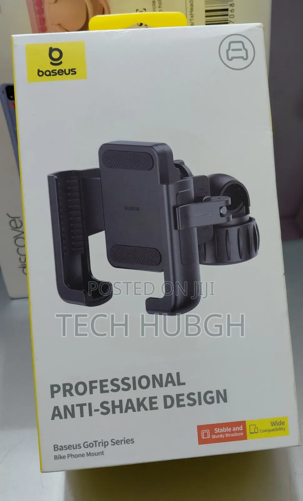 Baseus Professional Anti- Shake Design Bike Phone Mount