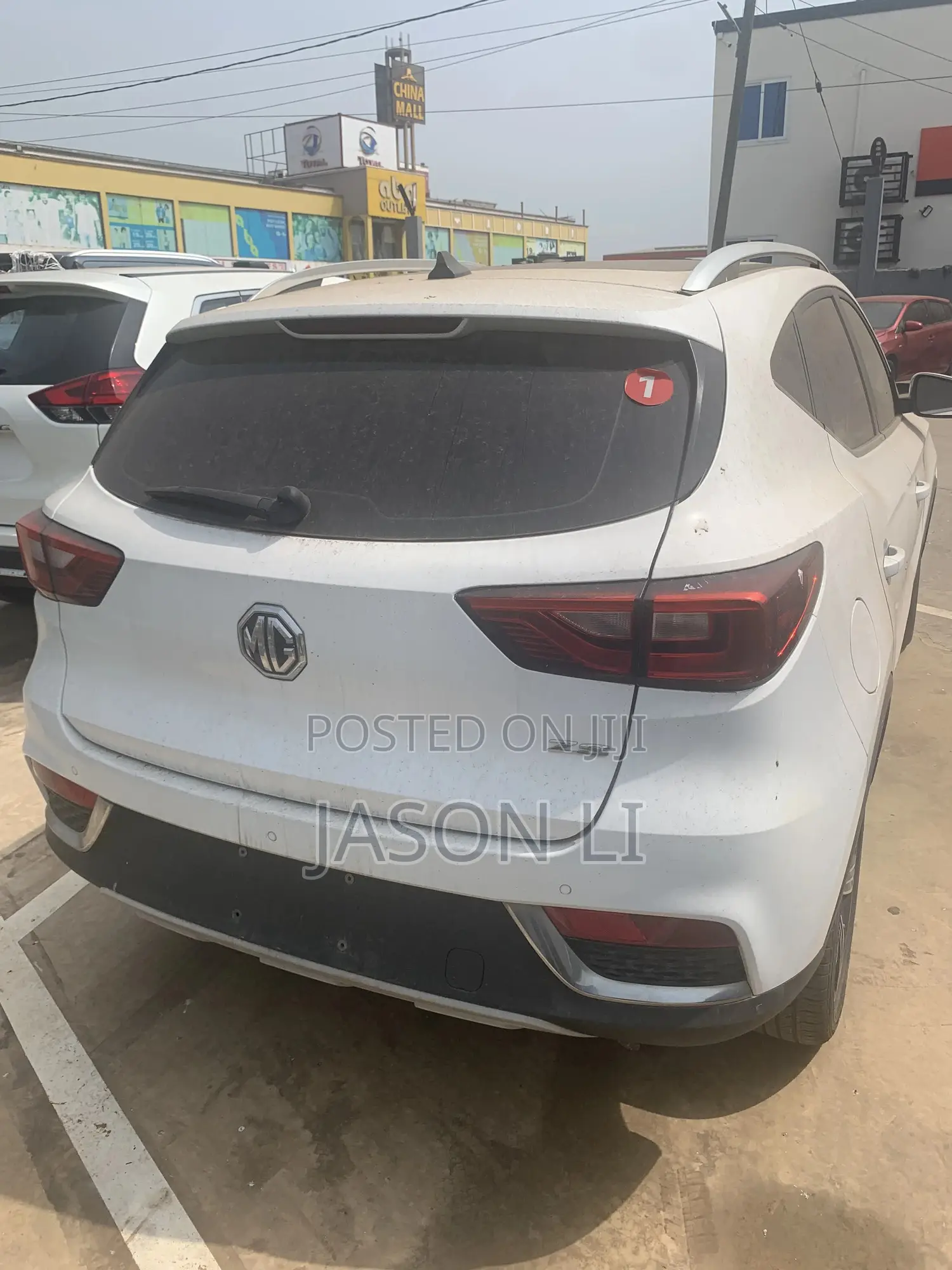MG ZS 2018 White