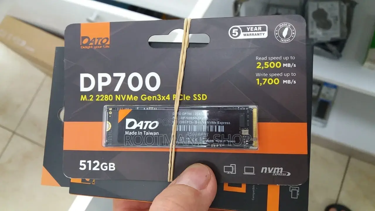 Dato Ssd 1tb M.2 2280 Pcie Gen3x4 Nvme Internal Solid State Drive