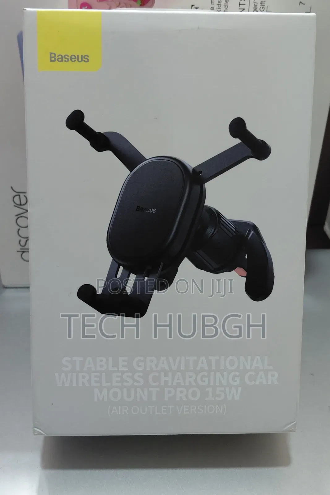 Baseus Stable Gravitational Wireless Chargering Car Mount Pro 15w