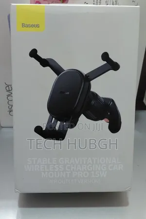 Baseus Stable Gravitational Wireless Chargering Car Mount Pro 15w