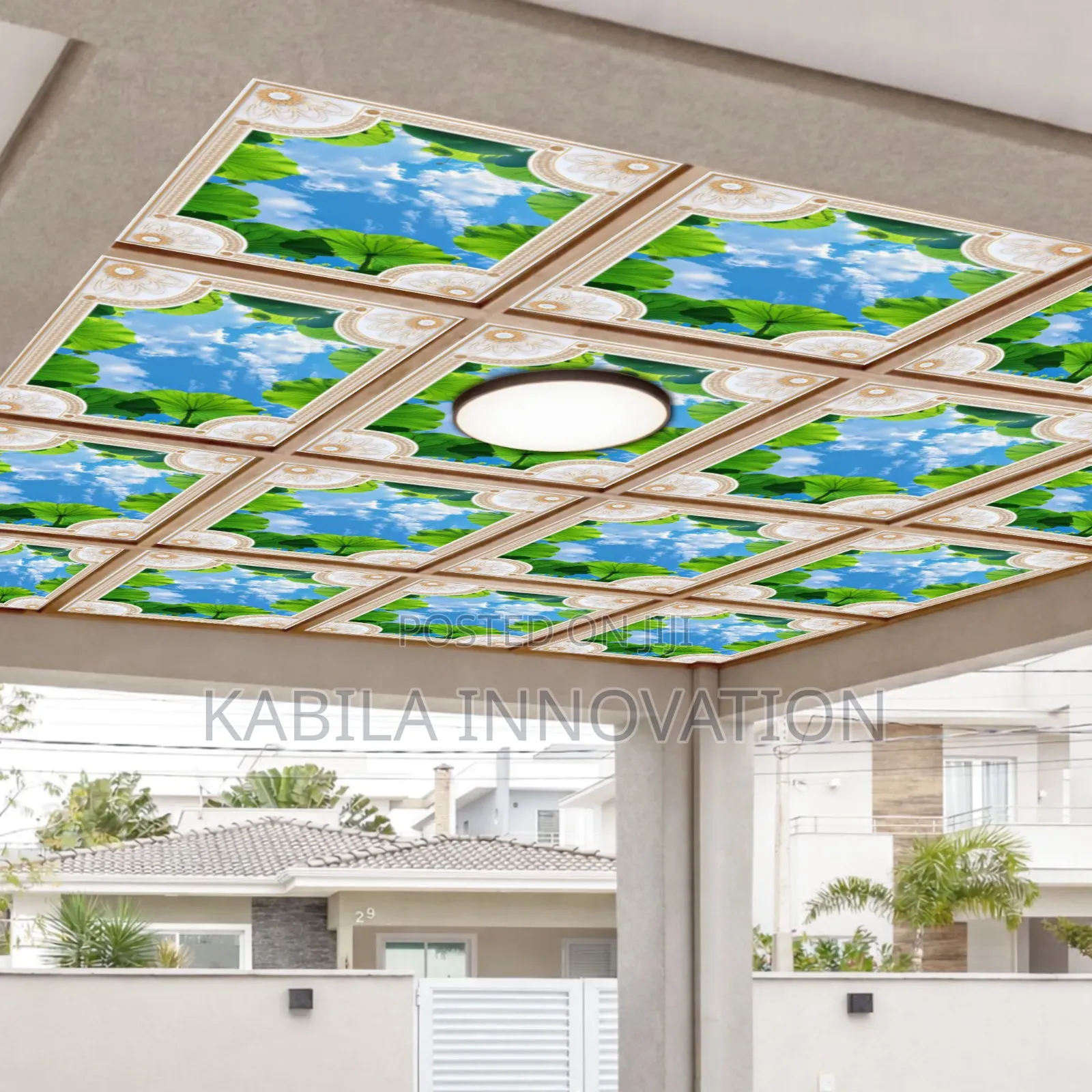 Plywood Ceiling Installation