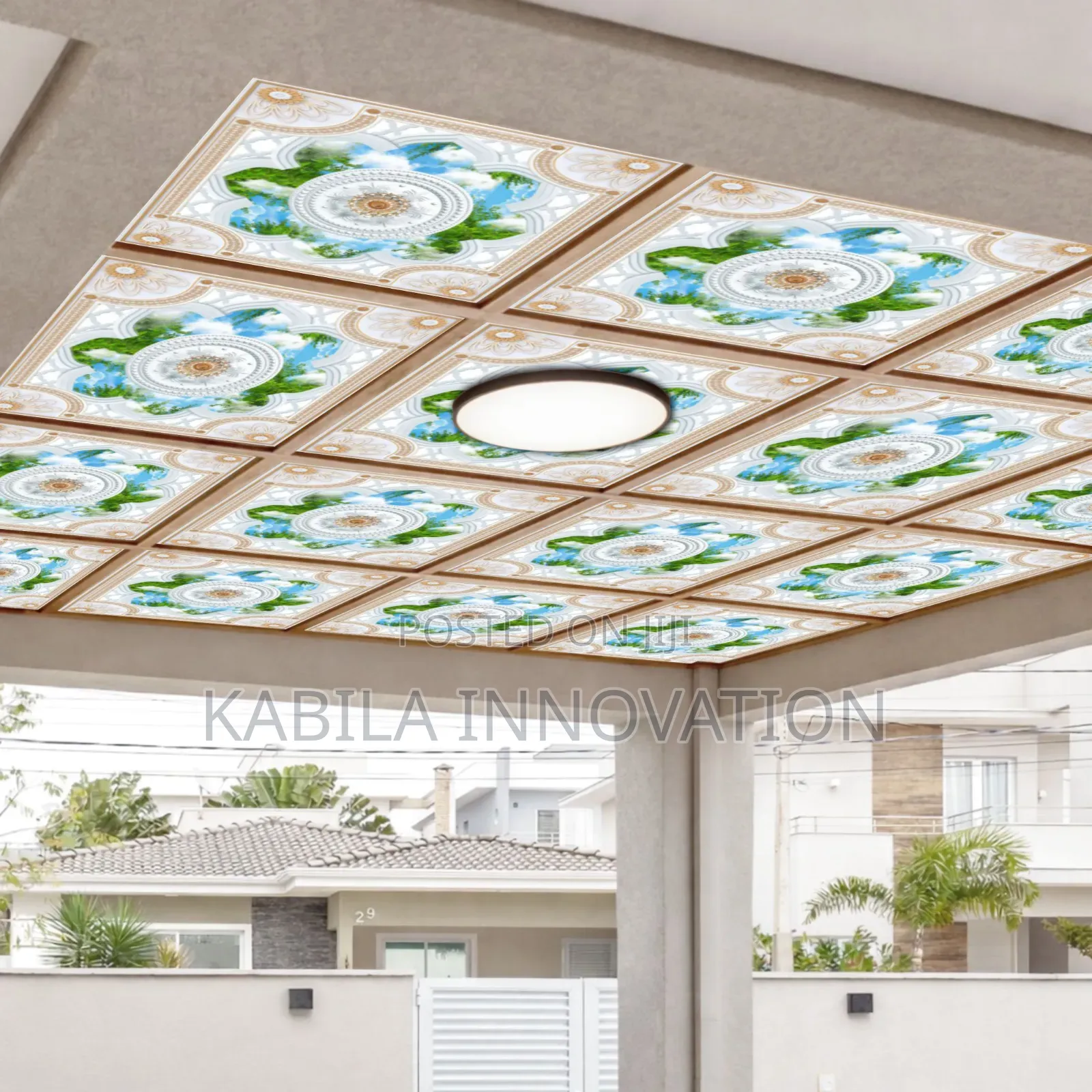 Plywood Ceiling Installation