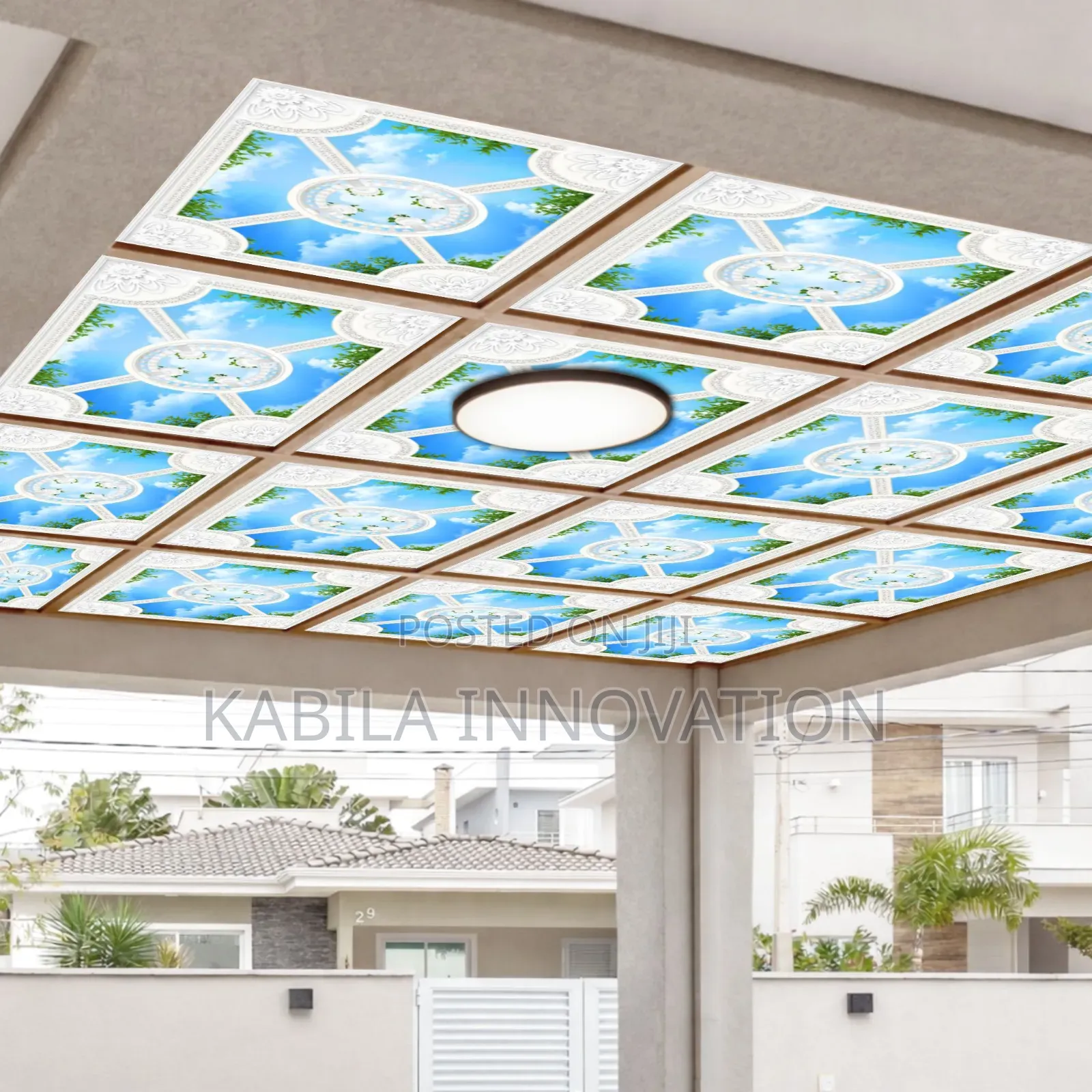 Plywood Ceiling Installation