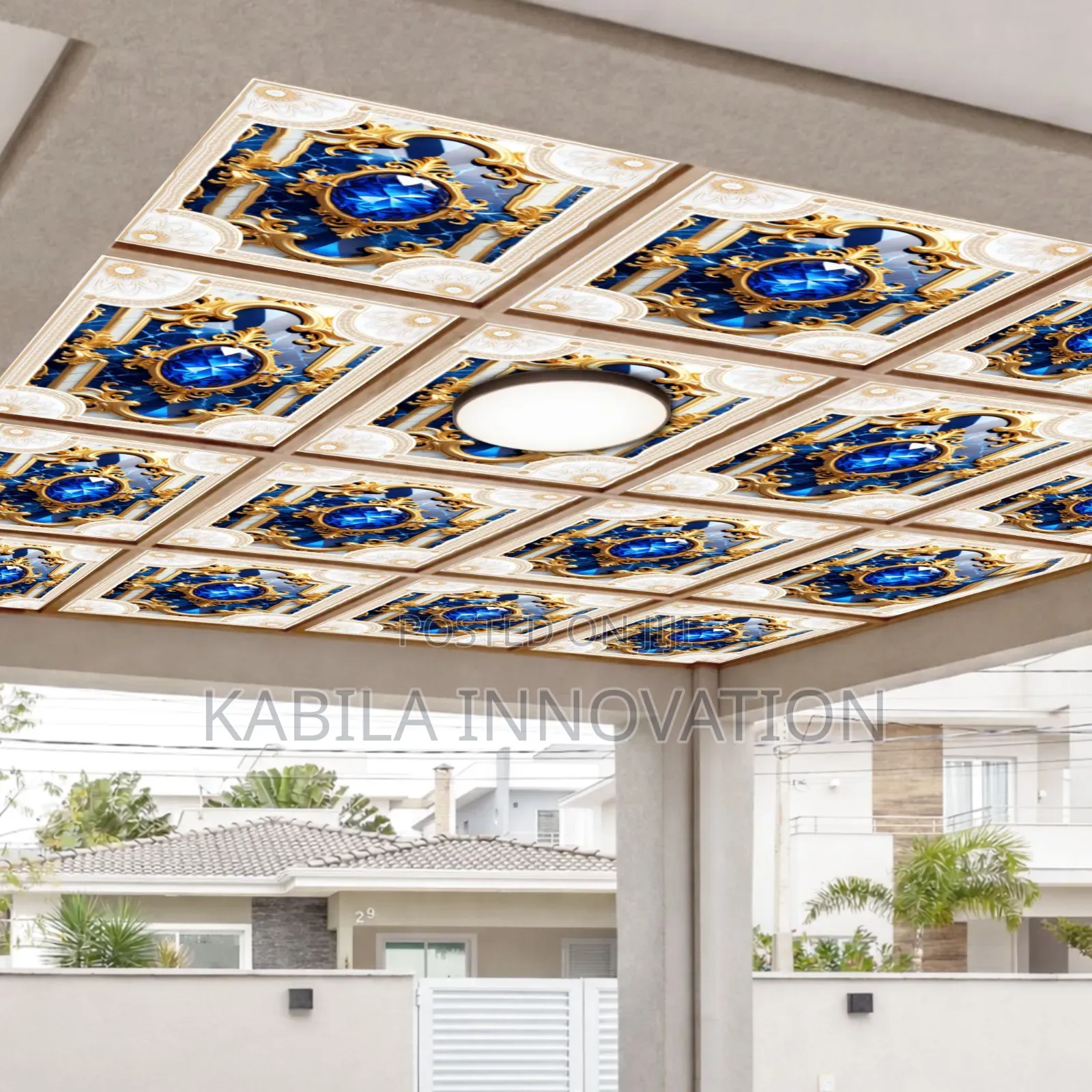Plywood Ceiling Installation