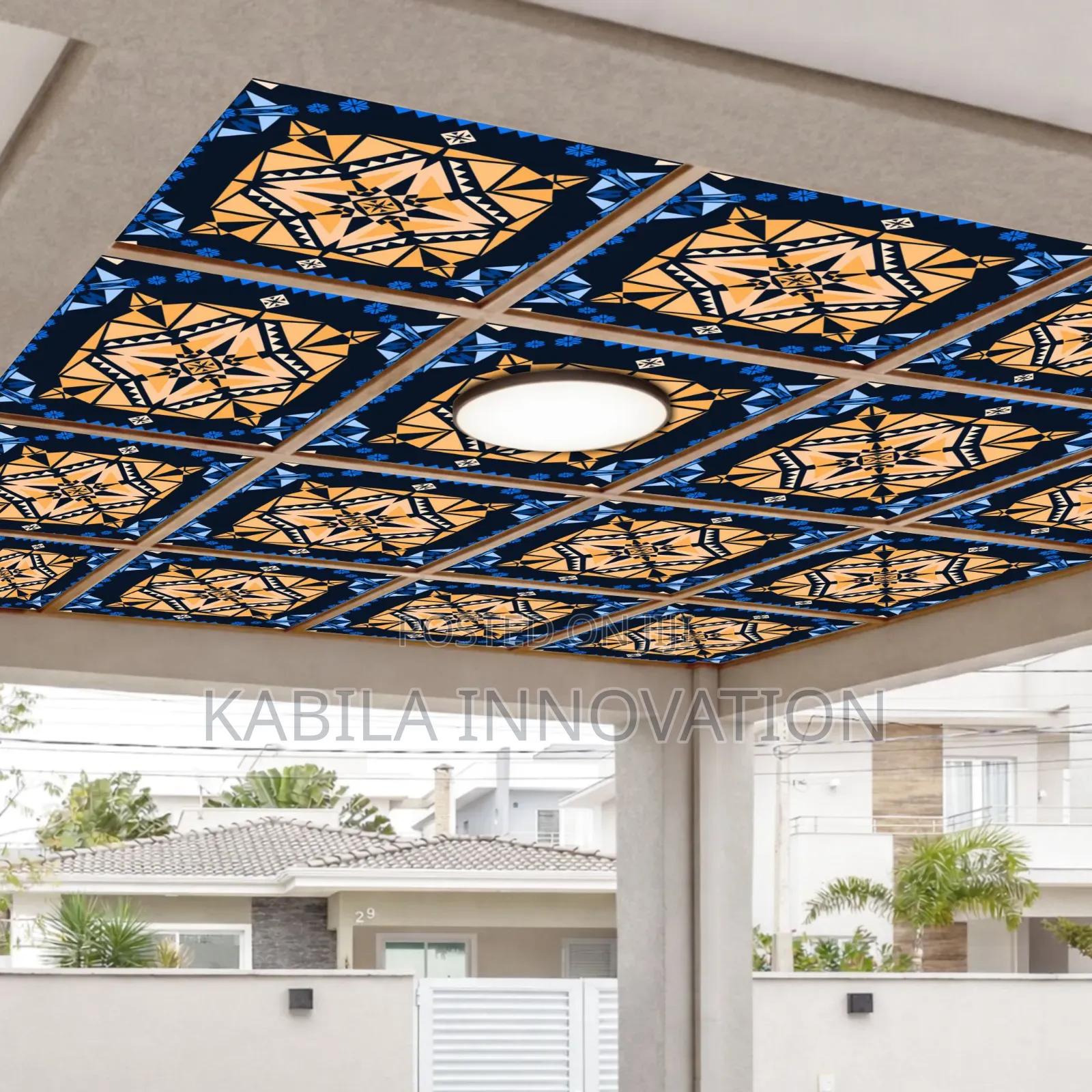 Plywood Ceiling Installation