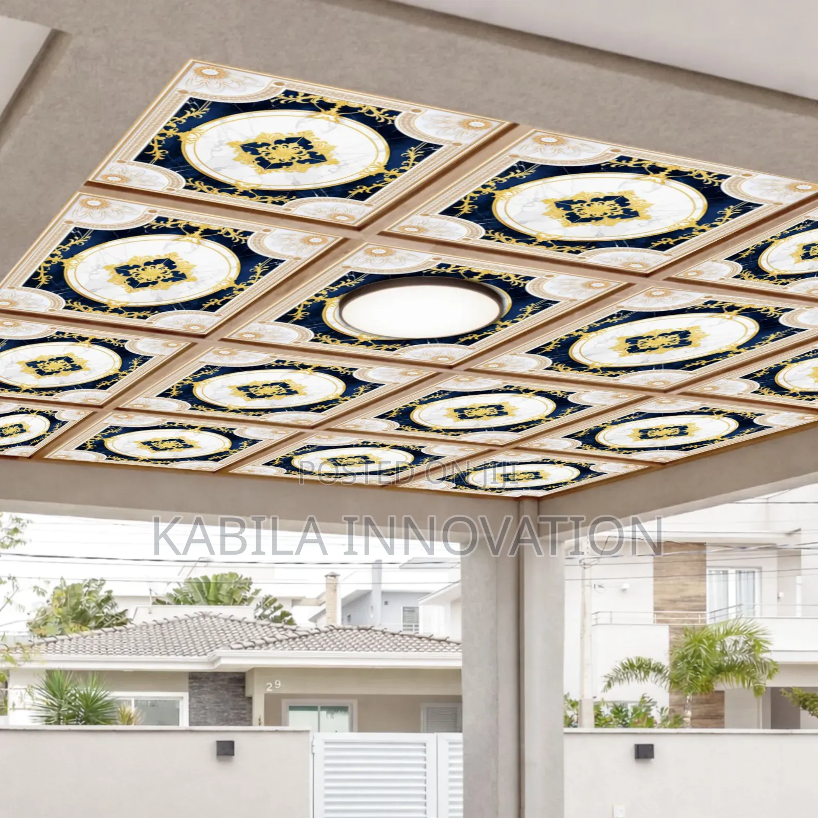 Plywood Ceiling Installation