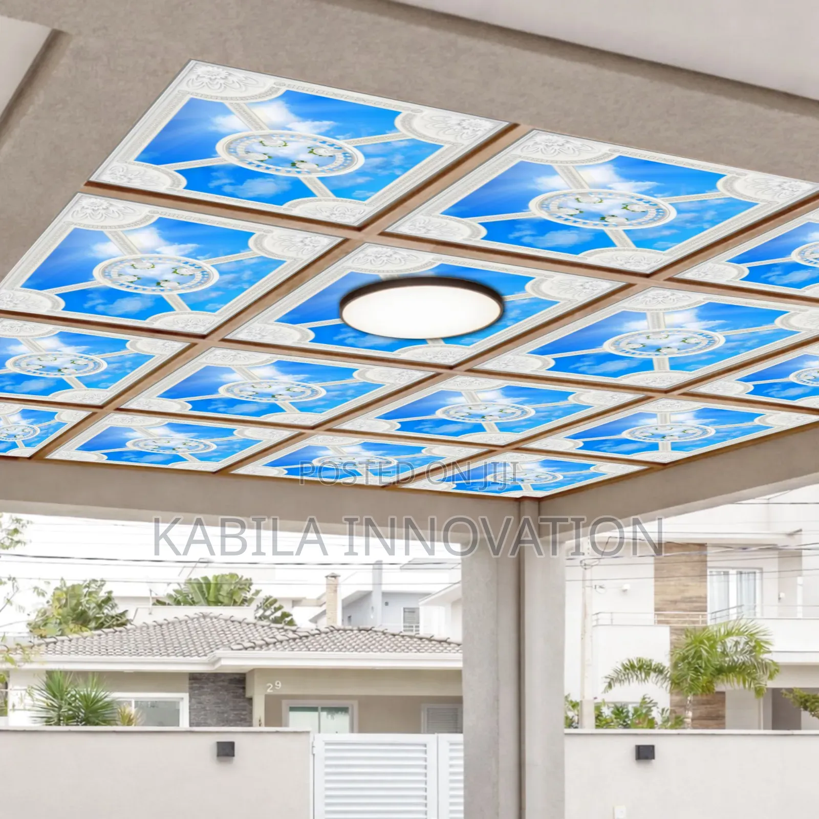 Plywood Ceiling Installation