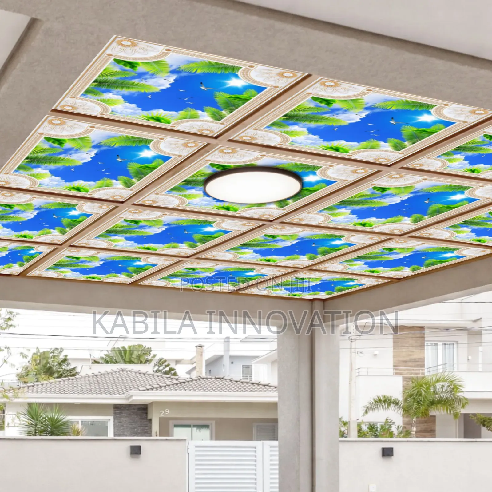 Plywood Ceiling Installation