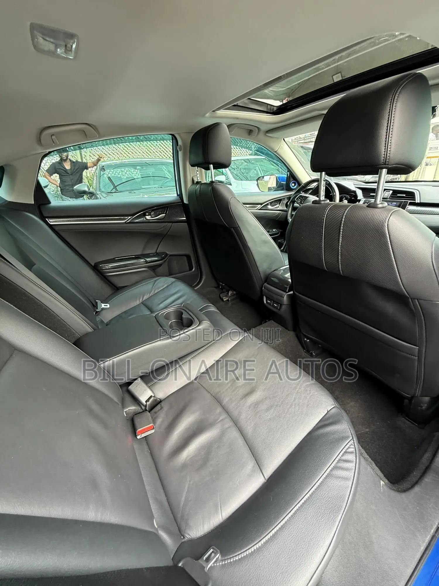 Honda Civic Touring Sedan 2018 Blue