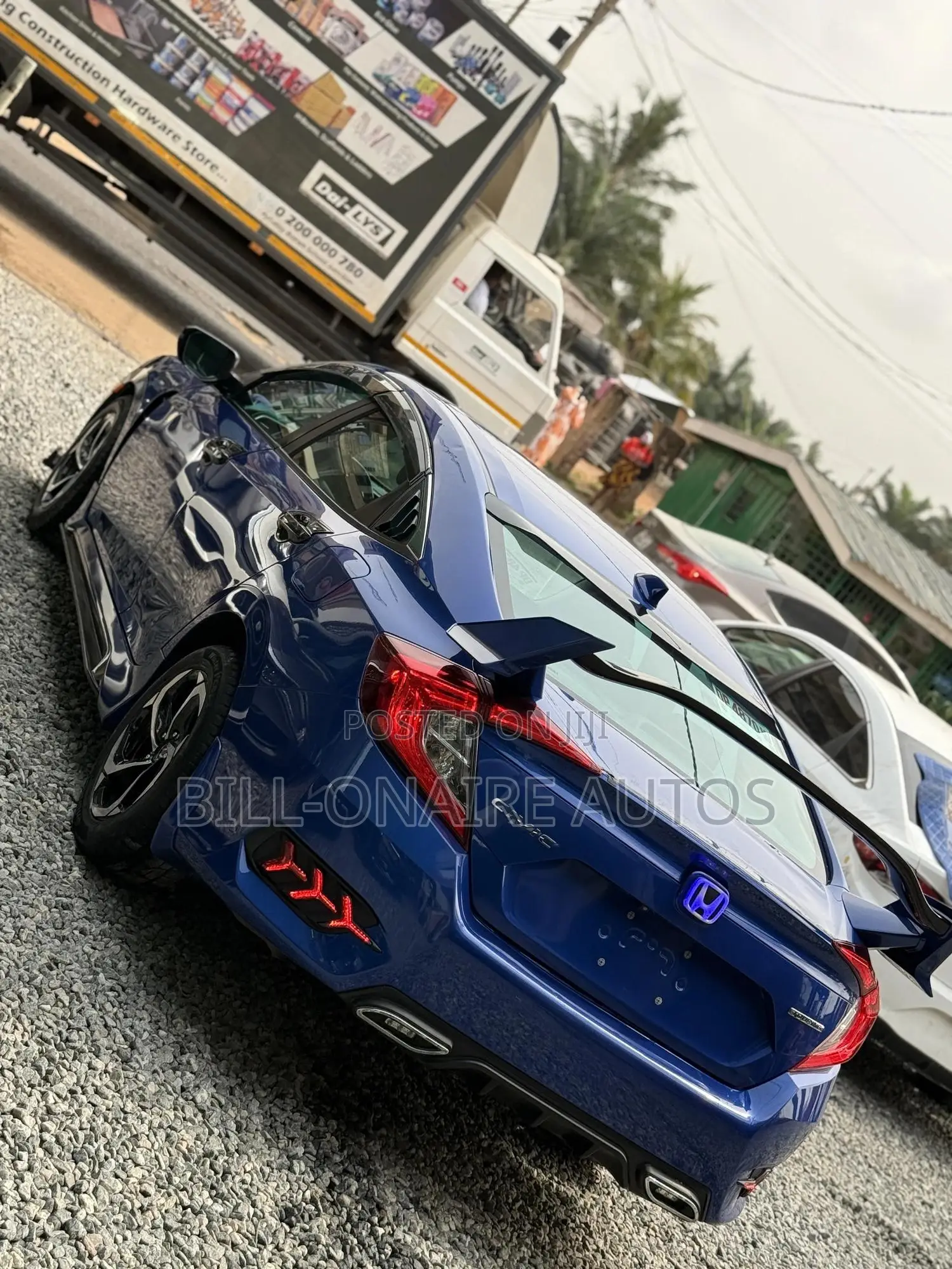 Honda Civic Touring Sedan 2018 Blue
