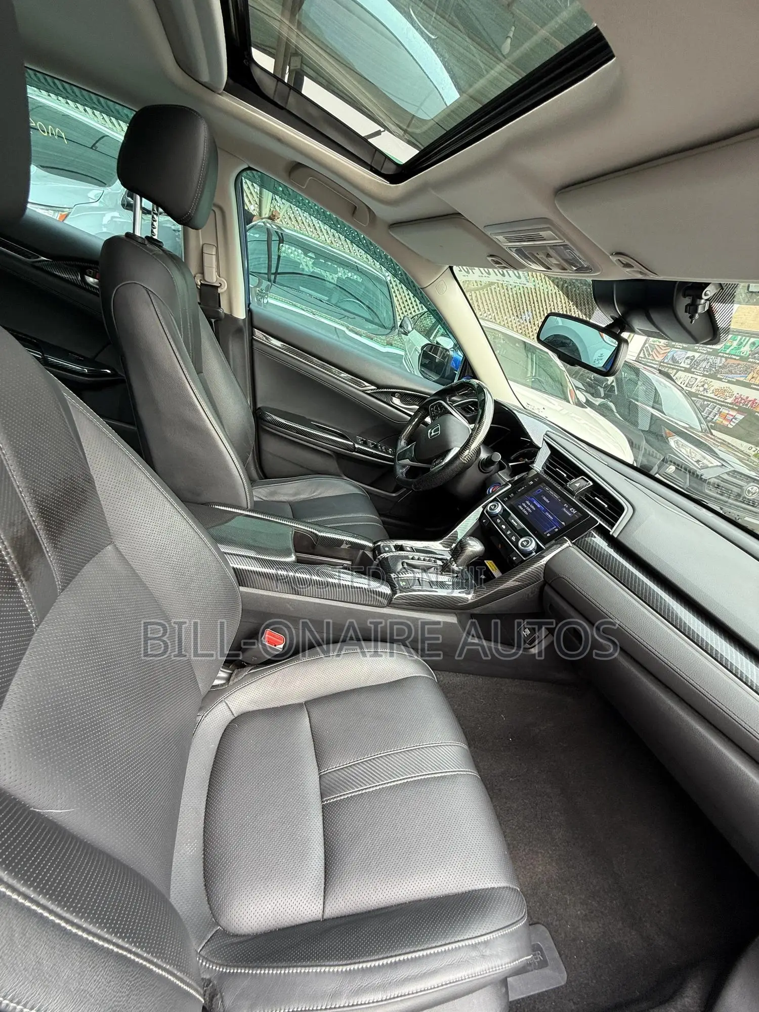 Honda Civic Touring Sedan 2018 Blue