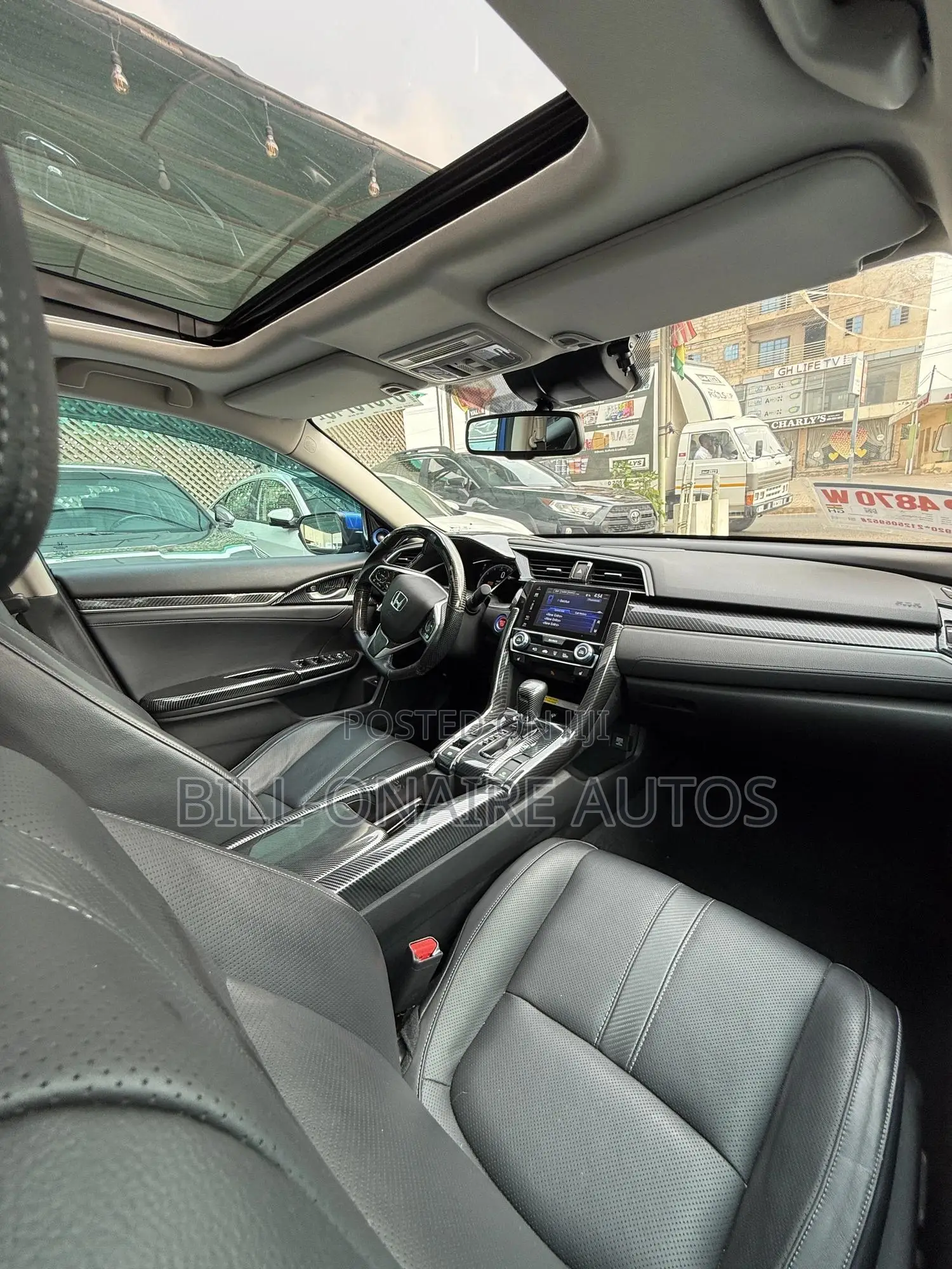 Honda Civic Touring Sedan 2018 Blue