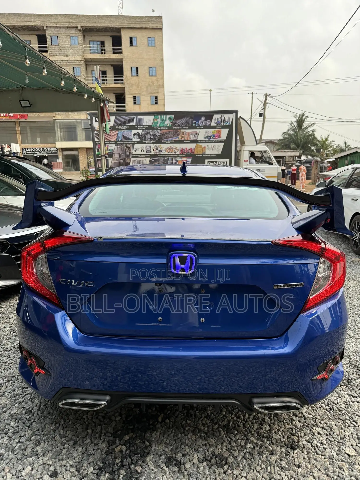 Honda Civic Touring Sedan 2018 Blue