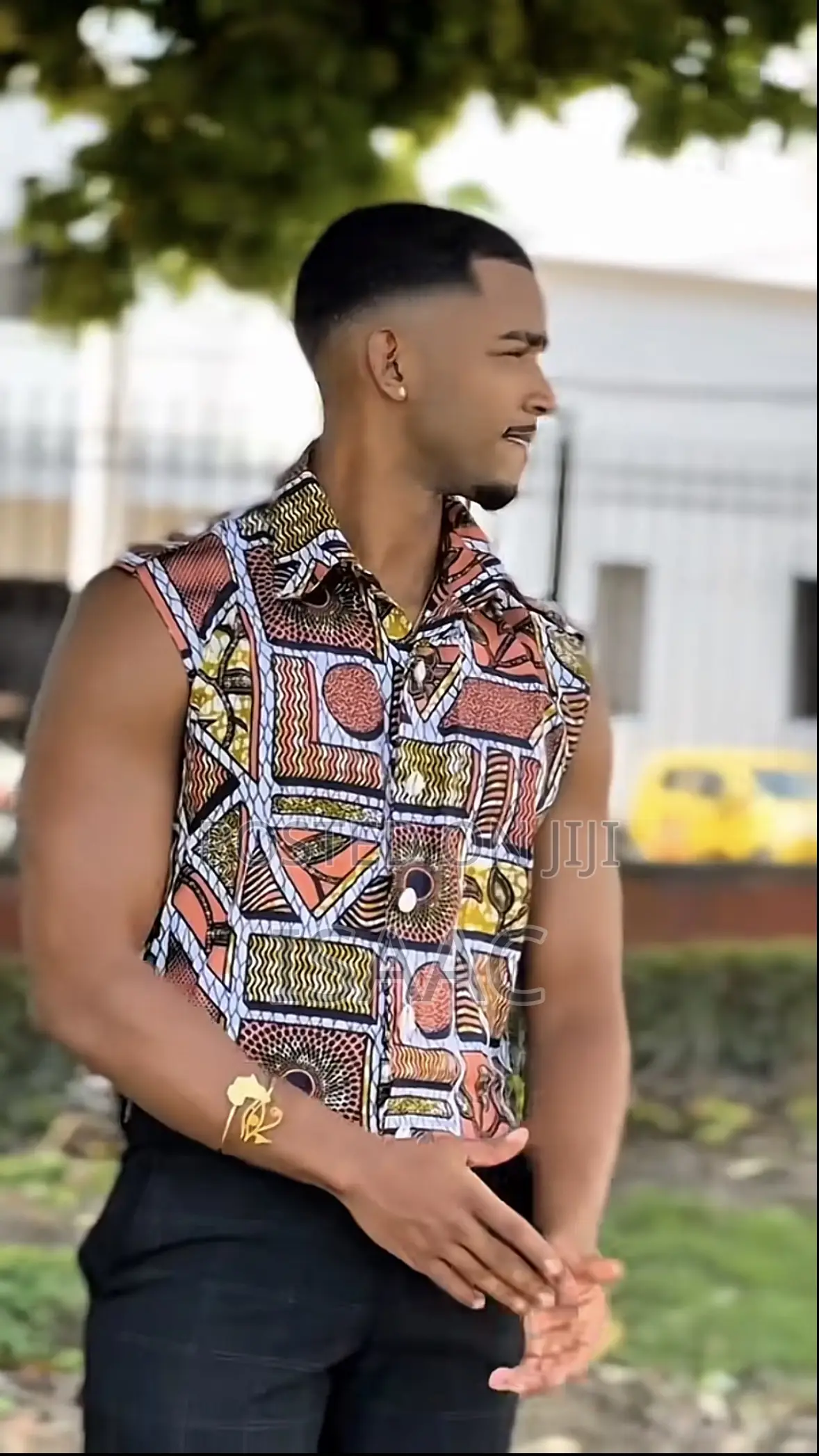 Ankara Bakit Shorts and Shirts