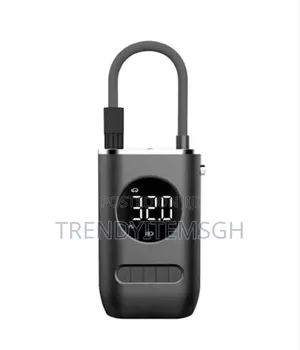 Portable Handheld Digital Rechargeable Tire Pump With Led Light
