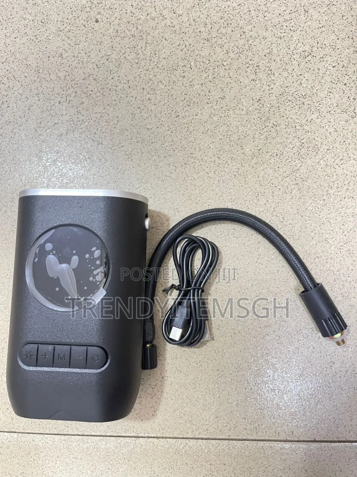 Portable Handheld Digital Rechargeable Tire Pump With Led Light