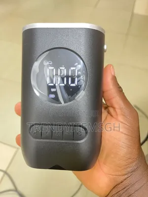 Portable Handheld Digital Rechargeable Tire Pump With Led Light