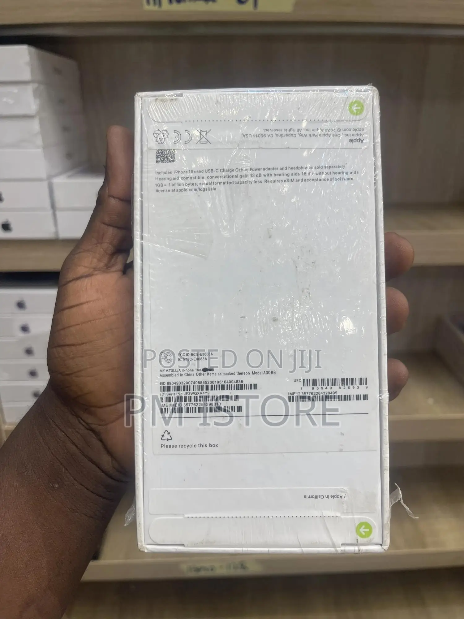 New Apple iPhone 16e 128 GB Blue