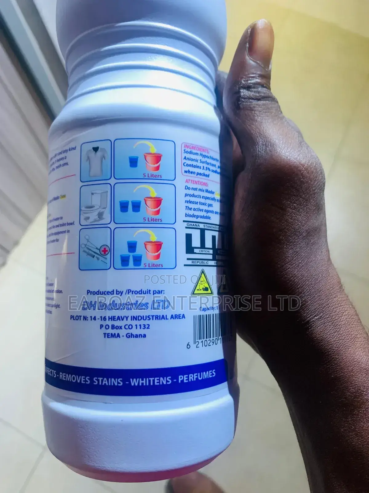 New Madar Bleach Powerzone Thick 1 Litre
