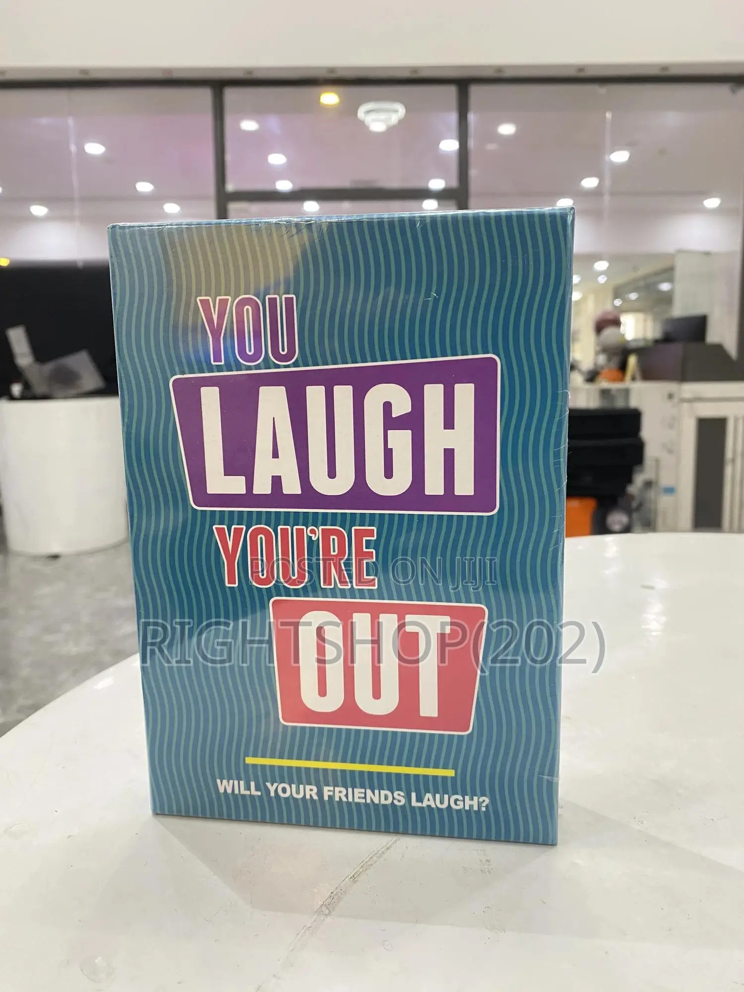 You Laugh You’Re Out